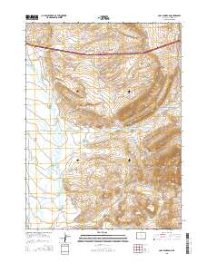 Coal Bank Basin 2015 topographic map thumbnail