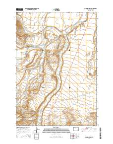 Chapman Bench 2015 topographic map thumbnail