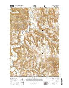 Devils Tower 2015 topographic map thumbnail