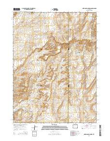 Dripping Rock Spring 2015 topographic map thumbnail