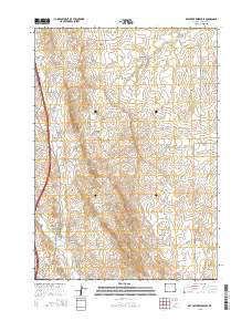 Dry Creek Reservoir 2015 topographic map thumbnail