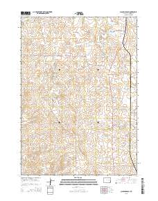 Clausen Ranch 2015 topographic map thumbnail