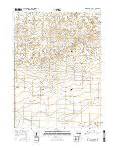 Five Fingers Butte NE 2015 topographic map thumbnail