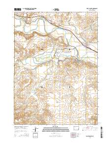 Fort Laramie 2015 topographic map thumbnail