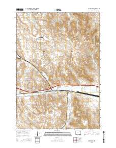 Fortin Draw 2015 topographic map thumbnail