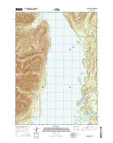 Colter Bay 2015 topographic map thumbnail