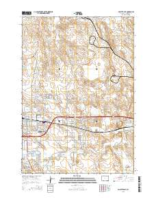 Gillette East 2015 topographic map thumbnail