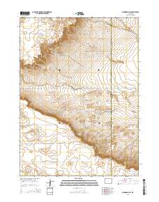 Dickinson Hill 2015 topographic map thumbnail