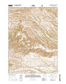 Cottonwood Falls 2015 topographic map thumbnail