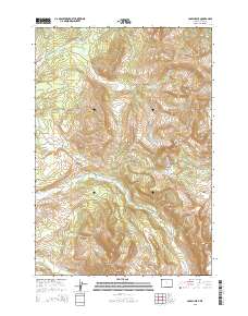 Joseph Peak 2015 topographic map thumbnail