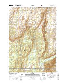 Lewis Canyon 2015 topographic map thumbnail