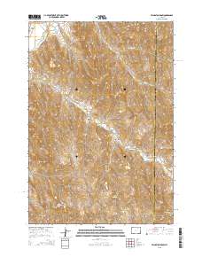 Livingston Draw 2015 topographic map thumbnail