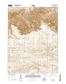 Gurney Peak 2015 topographic map thumbnail