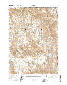 Hibbard Draw 2015 topographic map thumbnail