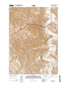 Juniper Draw 2015 topographic map thumbnail