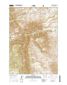 North Ridge 2015 topographic map thumbnail
