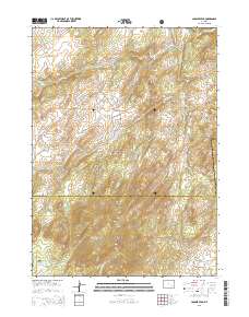 Laramie Peak 2015 topographic map thumbnail
