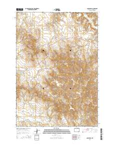 Larey Draw 2015 topographic map thumbnail