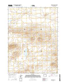 Larsen Knoll 2015 topographic map thumbnail