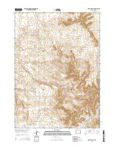 Lone Tree Hill 2015 topographic map thumbnail