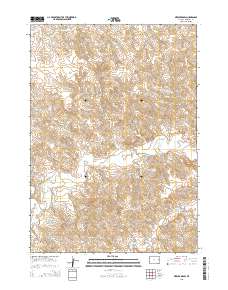 Mercer Draw 2015 topographic map thumbnail