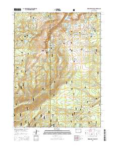 Medicine Bow Peak 2015 topographic map thumbnail