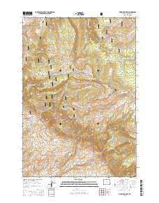 Medicine Wheel 2015 topographic map thumbnail