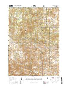 Reese Mountain 2015 topographic map thumbnail