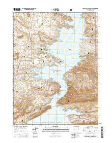 Haystack Buttes South 2015 topographic map thumbnail