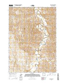 Hoe Ranch 2015 topographic map thumbnail