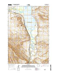 Kane 2015 topographic map thumbnail