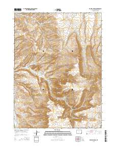 Kappes Canyon 2015 topographic map thumbnail
