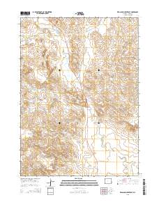 Red Cloud Creek East 2015 topographic map thumbnail