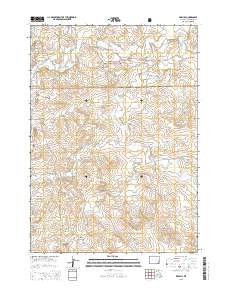 Red Hill 2015 topographic map thumbnail