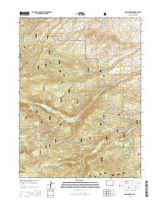 Red Mountain 2015 topographic map thumbnail