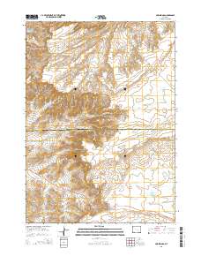 Mud Springs 2015 topographic map thumbnail