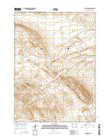 Oil Mountain 2015 topographic map thumbnail