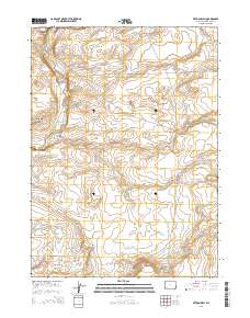 Pittman Well 2015 topographic map thumbnail