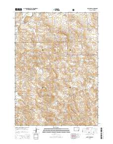Patsy Draw 2015 topographic map thumbnail