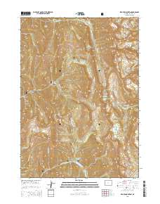 Red Top Mountain 2015 topographic map thumbnail