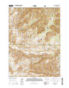 Rock Creek 2015 topographic map thumbnail