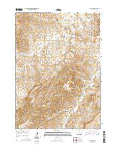 Salt Creek 2015 topographic map thumbnail