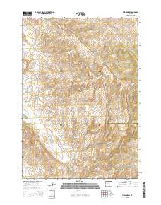 Pierce Draw 2015 topographic map thumbnail