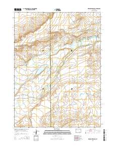 Pierce Reservoir 2015 topographic map thumbnail