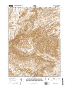 Richeau Hills 2015 topographic map thumbnail