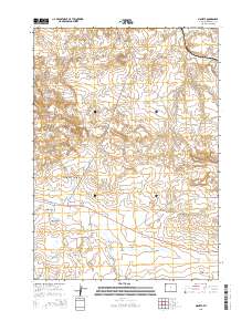 Moneta 2015 topographic map thumbnail