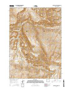 Nostrum Mountain 2015 topographic map thumbnail