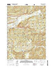 Rosies Ridge 2015 topographic map thumbnail