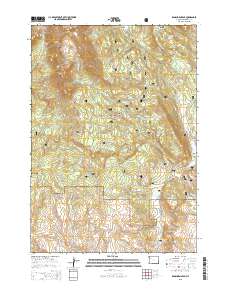 Ramshorn Peak 2015 topographic map thumbnail