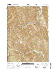 Pine Creek 2015 topographic map thumbnail
